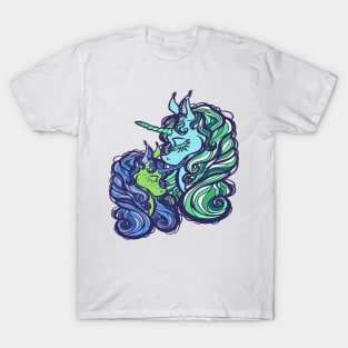 Mother's Day Unicorn w/ Son T-Shirt